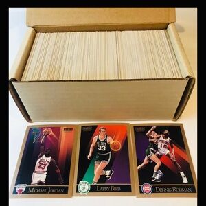 Skybox NBA 90-91 NBA Basketball Cards  Michael Jordan Larry Bird, Dennis Rodman